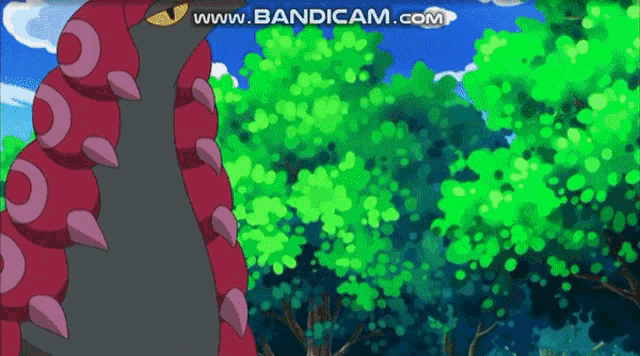 a cartoon of a monster with the words www.bandicam.com at the top