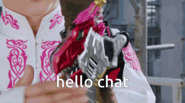 Hello Chat Super Sentai GIF - Hello Chat Super Sentai Kishiryu Sentai Ryusoulger GIFs