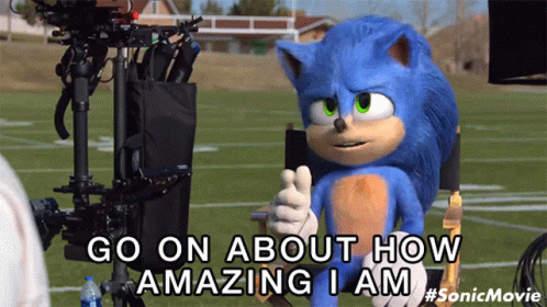 Go On About How Amazing I Am Ben Schwartz GIF - Go On About How Amazing I Am Ben Schwartz Sonic GIFs