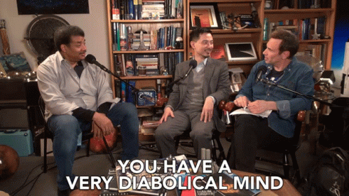 You Have A Very Diabolical Mind Evil Intention GIF - You Have A Very Diabolical Mind Evil Intention Demonic Mind GIFs