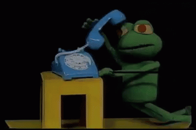 Frog Help GIF - Frog Help Telephone GIFs