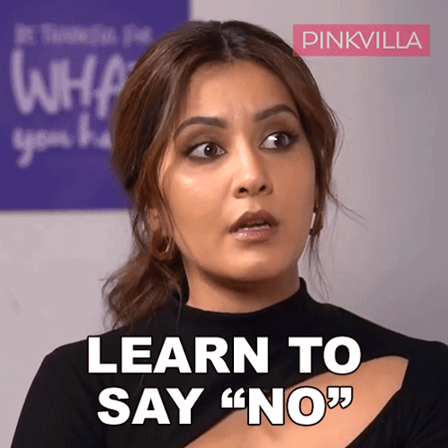 Learn To Say No Raashii Khanna GIF - Learn To Say No Raashii Khanna Pinkvilla GIFs