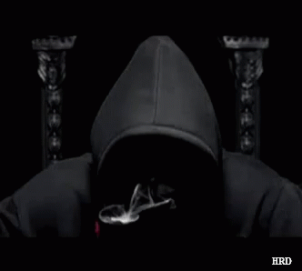 Smoking Hoodie GIF - Smoking Hoodie Black GIFs