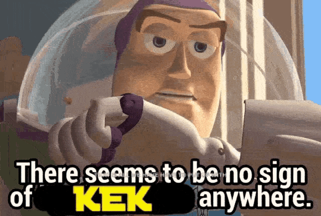 Toy Story No Sign Of Kek Anywhere GIF - Toy Story No Sign Of Kek Anywhere Kek Or Cringe GIFs