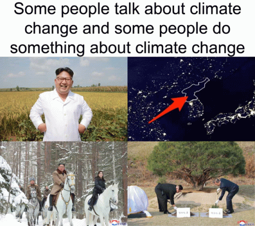 Climate Change North Korea GIF - Climate Change North Korea Awareness GIFs