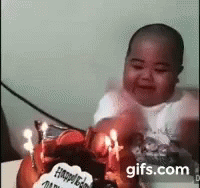 Happy Birthday Fatty GIF - Happy Birthday Fatty Cake GIFs