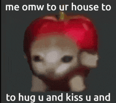 Me Owm To Ur House To Hug U And Kiss U Omw GIF - Me Owm To Ur House To Hug U And Kiss U Omw Omw To Ur House GIFs