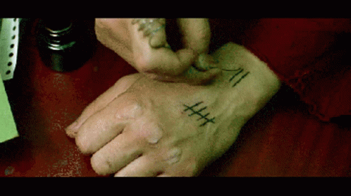 Tattoo Ink GIF - Tattoo Ink Numbers GIFs