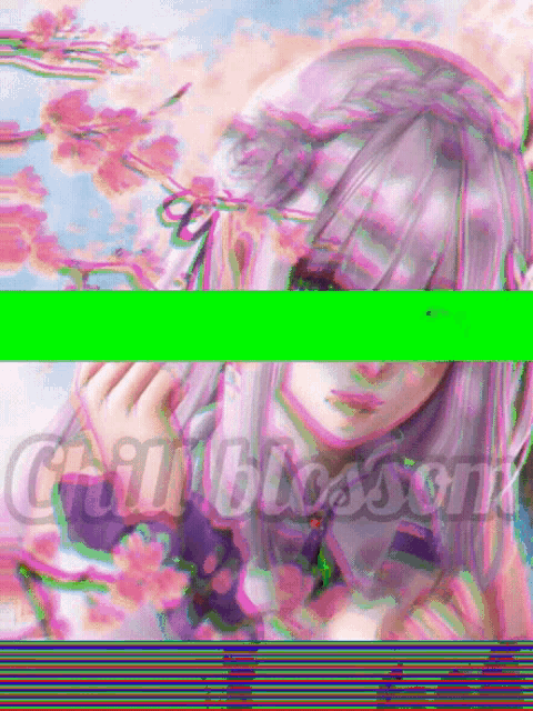 Chill Blossom Blossom GIF - Chill Blossom Blossom Emilia Re Zero GIFs