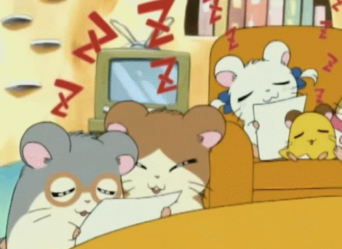 Hamtaro Sleepy GIF - Hamtaro Sleepy Sleep GIFs