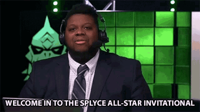Welcome To The Splyce All Star Invitational Host GIF - Welcome To The Splyce All Star Invitational Host Welcome GIFs