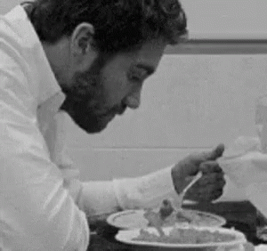 Jake Gyllenhaal Eating GIF - Jake Gyllenhaal Eating Sad GIFs