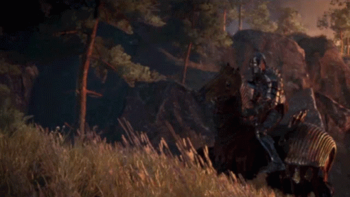 Riding A Horse The Witcher GIF - Riding A Horse The Witcher The Witcher3wild Hunt The Sword Of Destiny GIFs