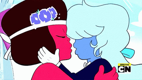 Ruby Sapphire GIF - Ruby Sapphire Kiss GIFs