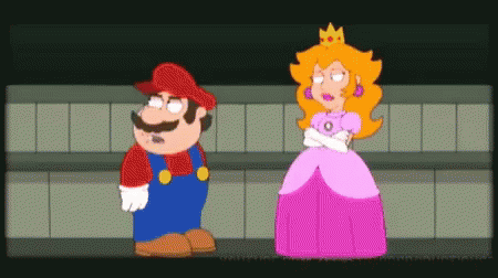 Mario Peach GIF - Mario Peach Familyguy GIFs