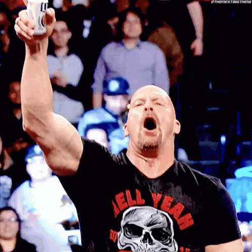Stone Cold Steve Austin Drink Beer GIF - Stone Cold Steve Austin Drink Beer Drinks Beer GIFs