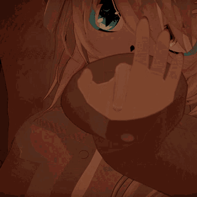 a drawing of a girl with a choker that says bangs