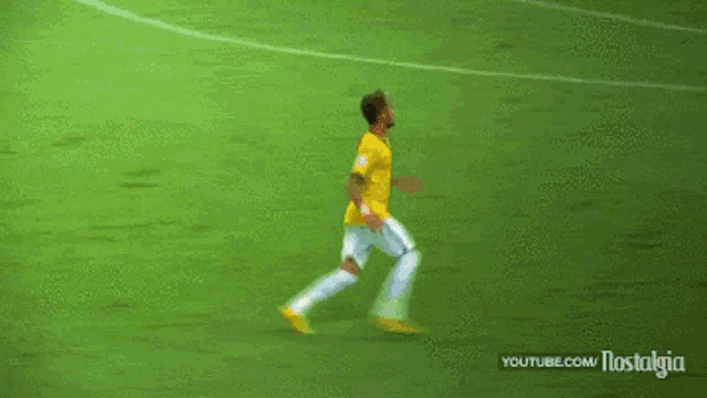 a soccer game is being played by youtube.com