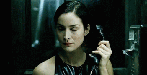 Oh No - The Matrix GIF - The Matrix Carrie Anne Moss Trinity GIFs