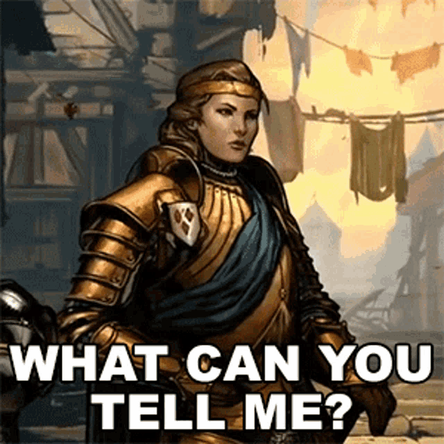 What Can You Tell Me Meve GIF - What Can You Tell Me Meve The Witcher GIFs