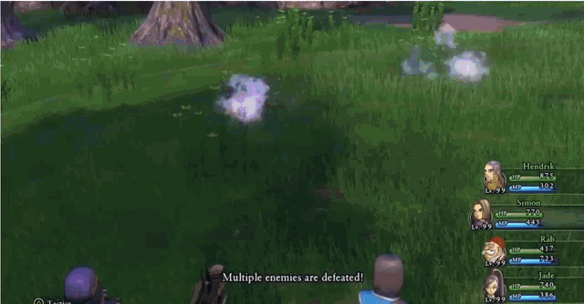 a screenshot of a video game that says simon uses seasplatter