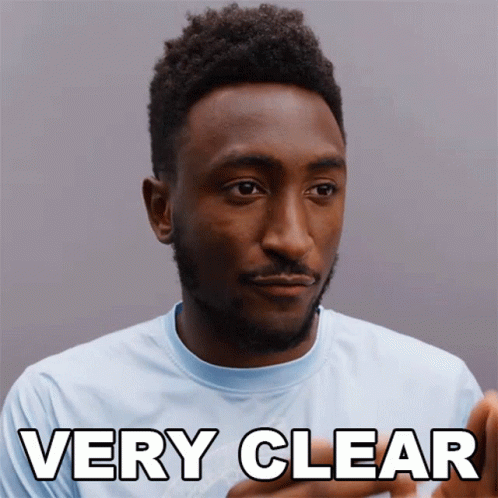 Very Clear Marques Brownlee GIF - Very Clear Marques Brownlee Straightforward GIFs