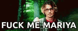 Johnny Depp Fuck Me GIF - Johnny Depp Fuck Me Fuck Me Mariya GIFs