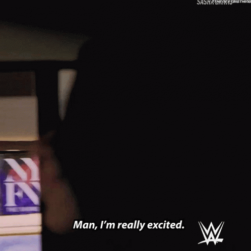 Sasha Banks Man Im Really Excited GIF - Sasha Banks Man Im Really Excited Elated GIFs