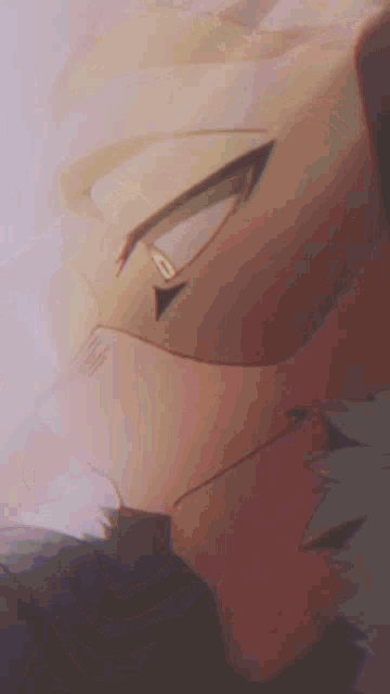 a close up of a cartoon character with a mask on