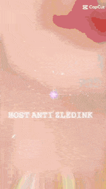 a close up of a woman 's face with a caption that says host anti zledenk