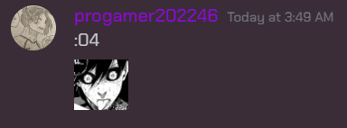a purple background with a picture of a person and the name progamer202236