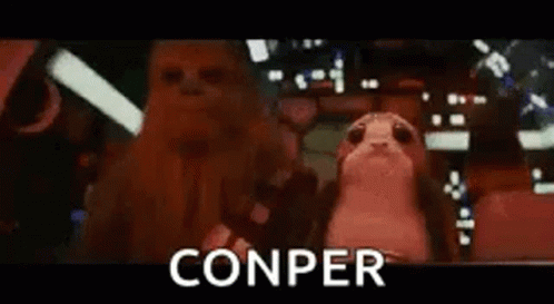 Porg Star Wars GIF - Porg Star Wars Chewbacca GIFs