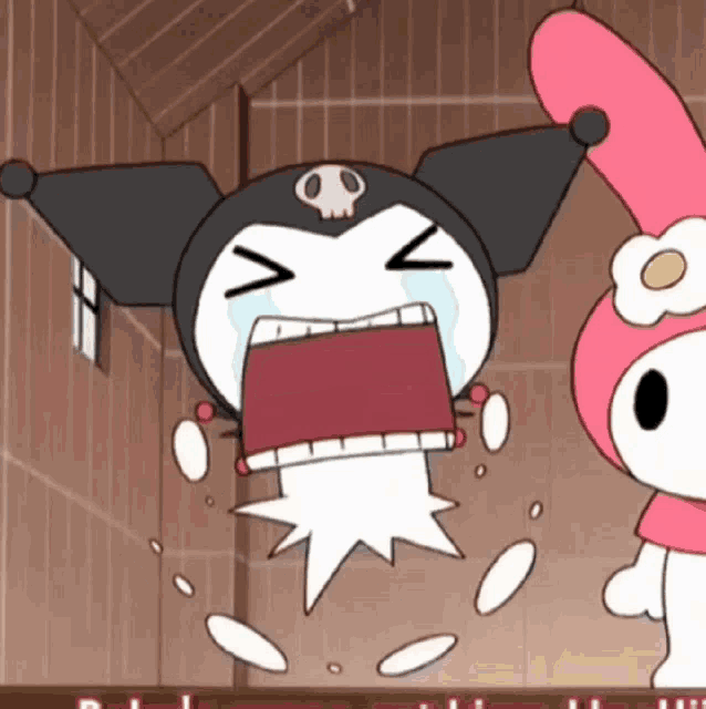 Kuromi Onegai My Melody GIF