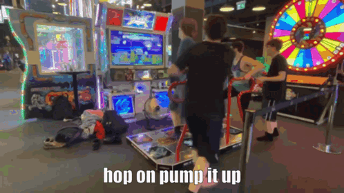 Pump It Up Hop On GIF
