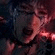 a close up of a person 's face with blood dripping from it .