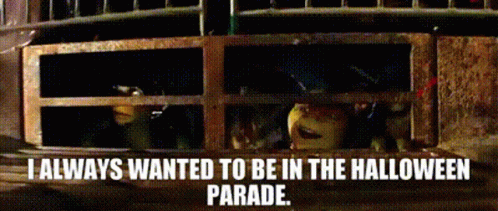 Tmnt Michelangelo GIF - Tmnt Michelangelo I Always Wanted To Be In The Halloween Parade GIFs