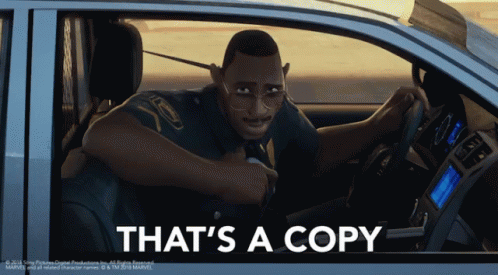 Copy Copy That GIF - Copy Copy That Thats A Copy GIFs