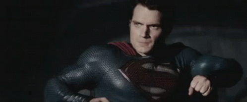 Superman Man Of Steel GIF - Superman Man Of Steel On My Way GIFs