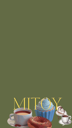 a picture of a man with the words good morning have a nice day mitoy on it