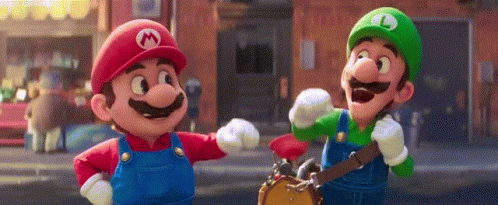 The Super Mario Bros Movie Mario And Luigi GIF - The Super Mario Bros Movie Super Mario Bros Movie Mario And Luigi GIFs