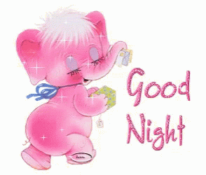 Good Night Greeting GIF - Good Night Greeting Elephant GIFs