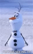 Olaf Frozen GIF - Olaf Frozen Not GIFs