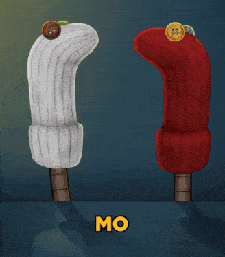 a poster with two socks and the word regele on the bottom