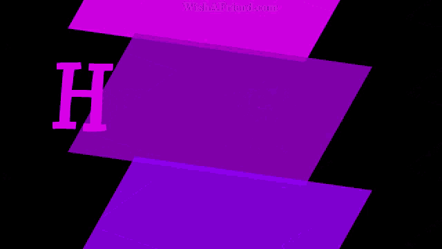 a pink and purple background with the word happy written on it