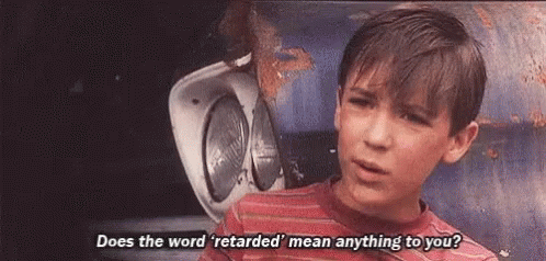 Stand By Me Stupid GIF - Stand By Me Stupid Retard GIFs