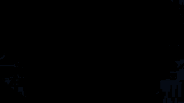 a dark background with a blue and white swirl