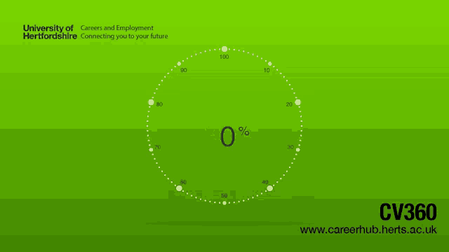 a green background with a circle that says 100 % on it