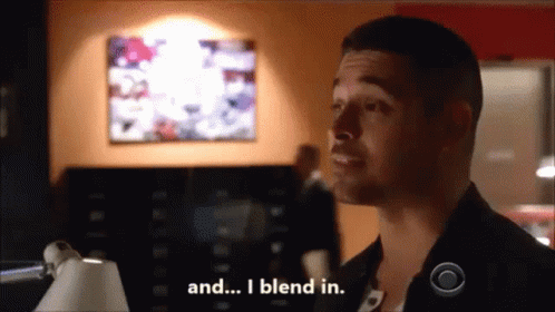And I Blend In Carlos Madrigal GIF - And I Blend In Carlos Madrigal Wilmer Valderrama GIFs
