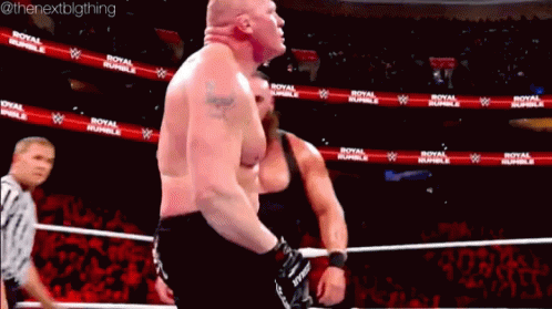 Braun Strowman Running Powerslam GIF - Braun Strowman Running Powerslam Brock Lesnar GIFs