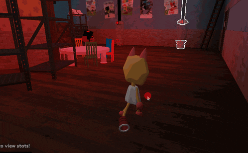 a screenshot of a video game that says out of the way on it
